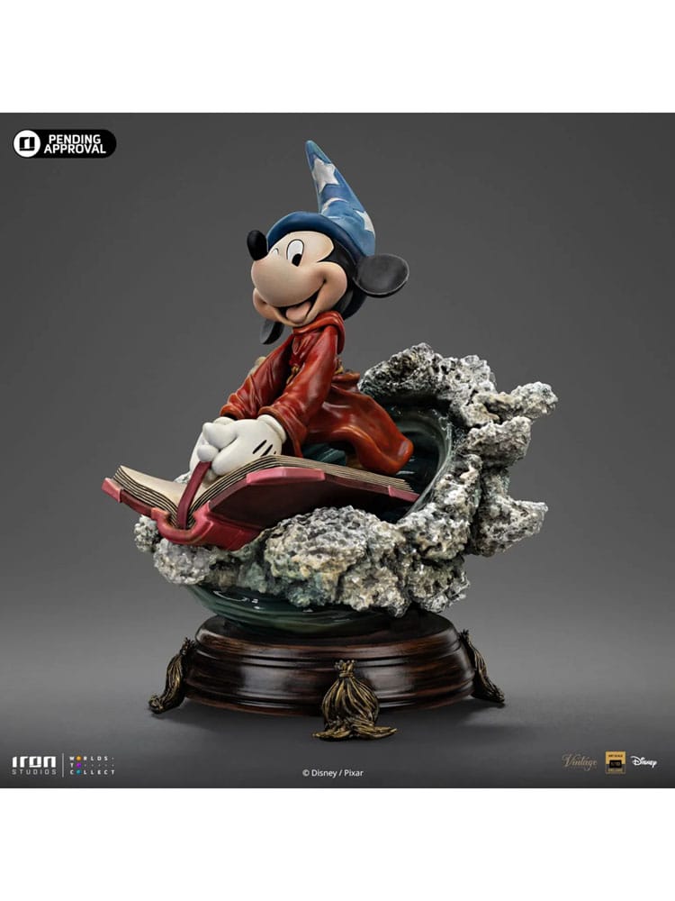 Disney Classics Estatua 1/10 Deluxe Art Scale Vintage Collection Sorcerer Mickey 28 cm