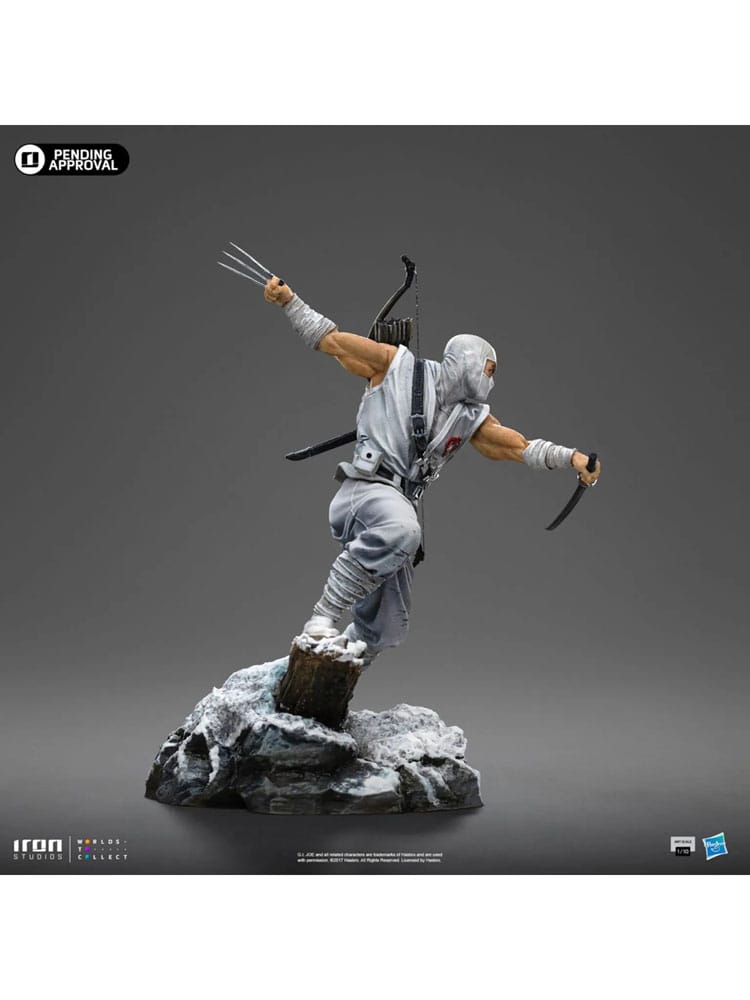 GI Joe Estatua 1/10 Art Scale Storm Shadow 23 cm