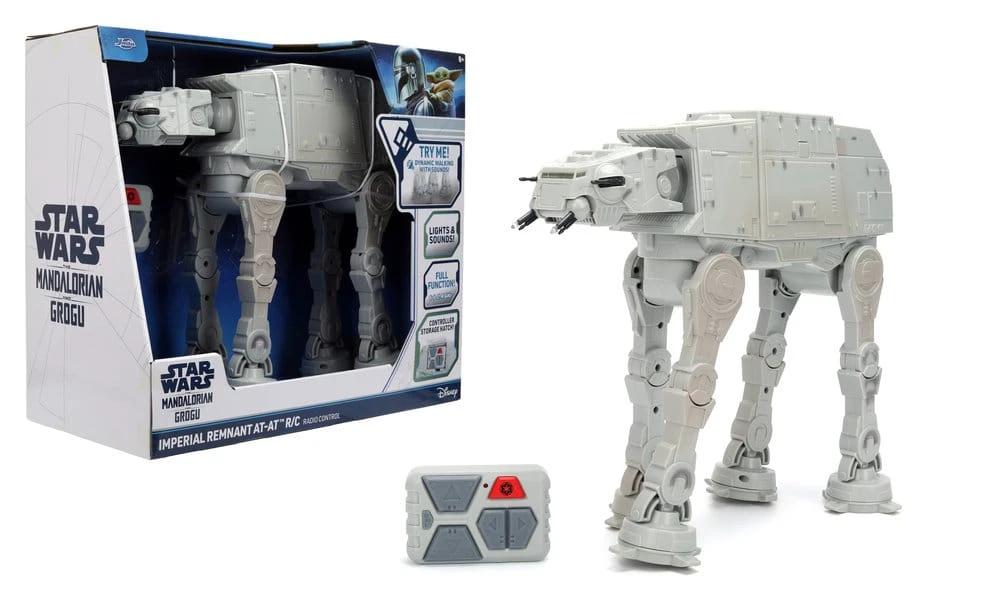 Star Wars Mandalorian Grogu RC Imperial Remnant AT-AT gray 33 cm by Jada Toys