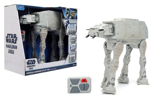 Star Wars Mandalorian Grogu RC Imperial Remnant AT-AT gray 33 cm by Jada Toys
