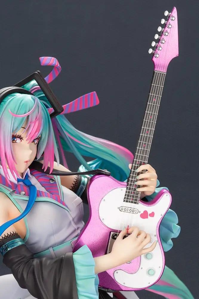 Hatsune Miku PVC figure 1/7 Bishoujo Remix, 25 cm, holding pink guitar by Kotobukiya