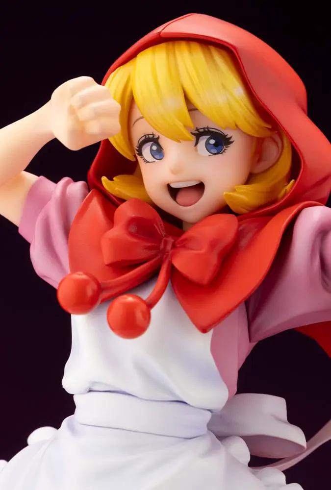 Kotobukiya Darkstalkers Bishoujo Estatua PVC 1/7 B.B. Hood figure, 21 cm, pink dress with red hood