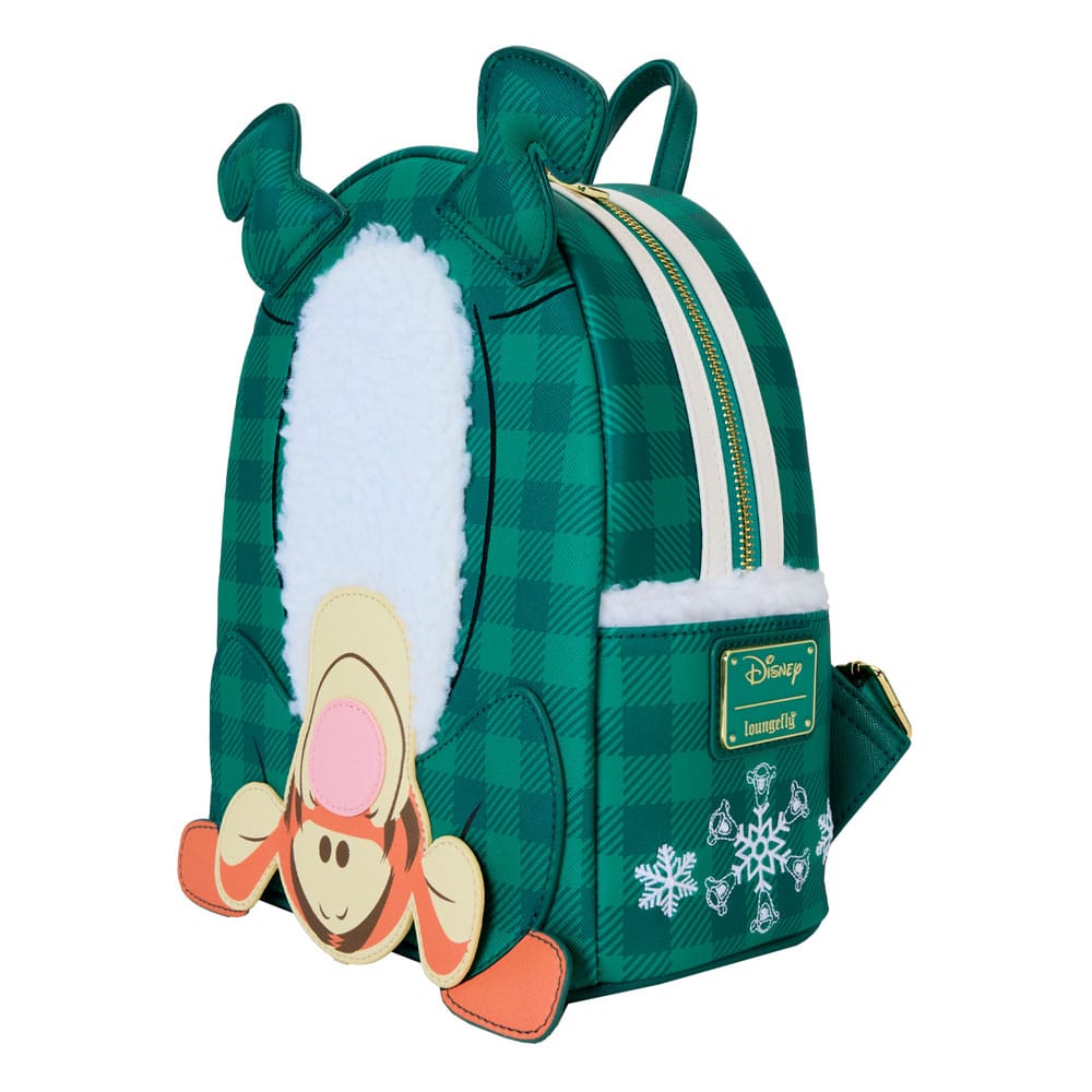 Mini Mochila Tiger en pijama verde