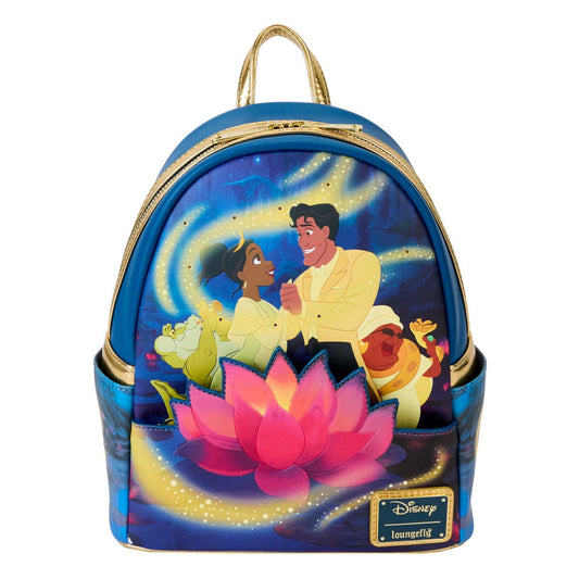 The Princess and the Frog by Loungefly 15th Anniversary Mini Backpack glow in the dark