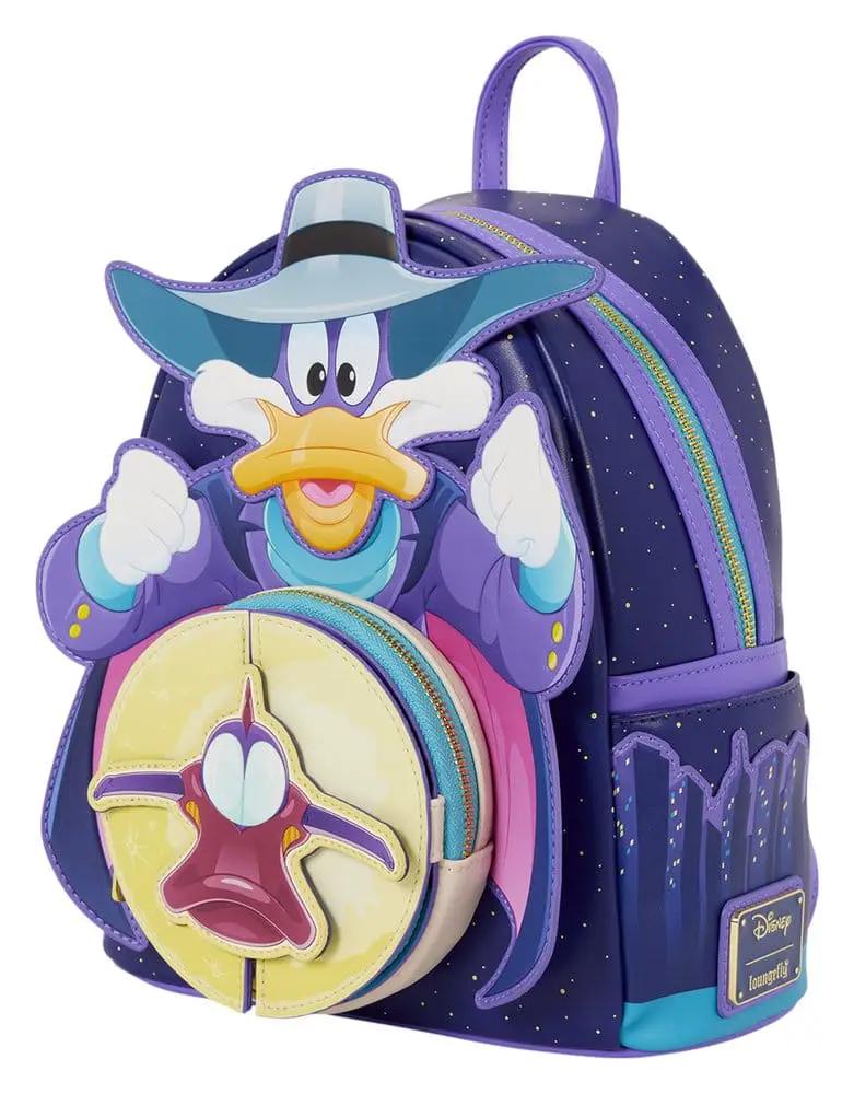 Mochila Mini Loungefly Darkwing Duck backpack in purple with starry night pattern
