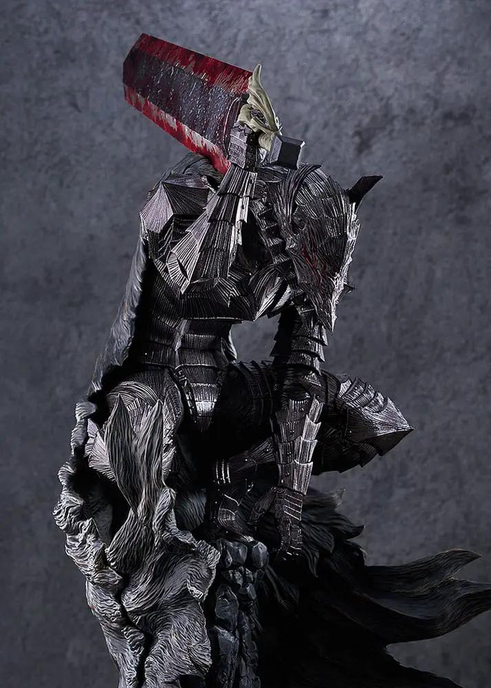 MAX FACTORY Berserk Guts PVC statue from Pop Up Parade, XL Berserker Armor, dark metallic armor with blood-red blade