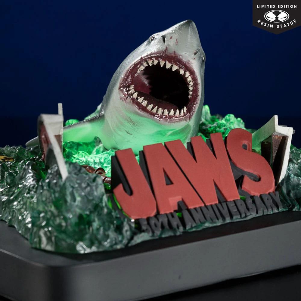 Jaws gray resin shark statue 1/48 scale, 25 cm, limited edition, Kimera y Foley Shop collectible
