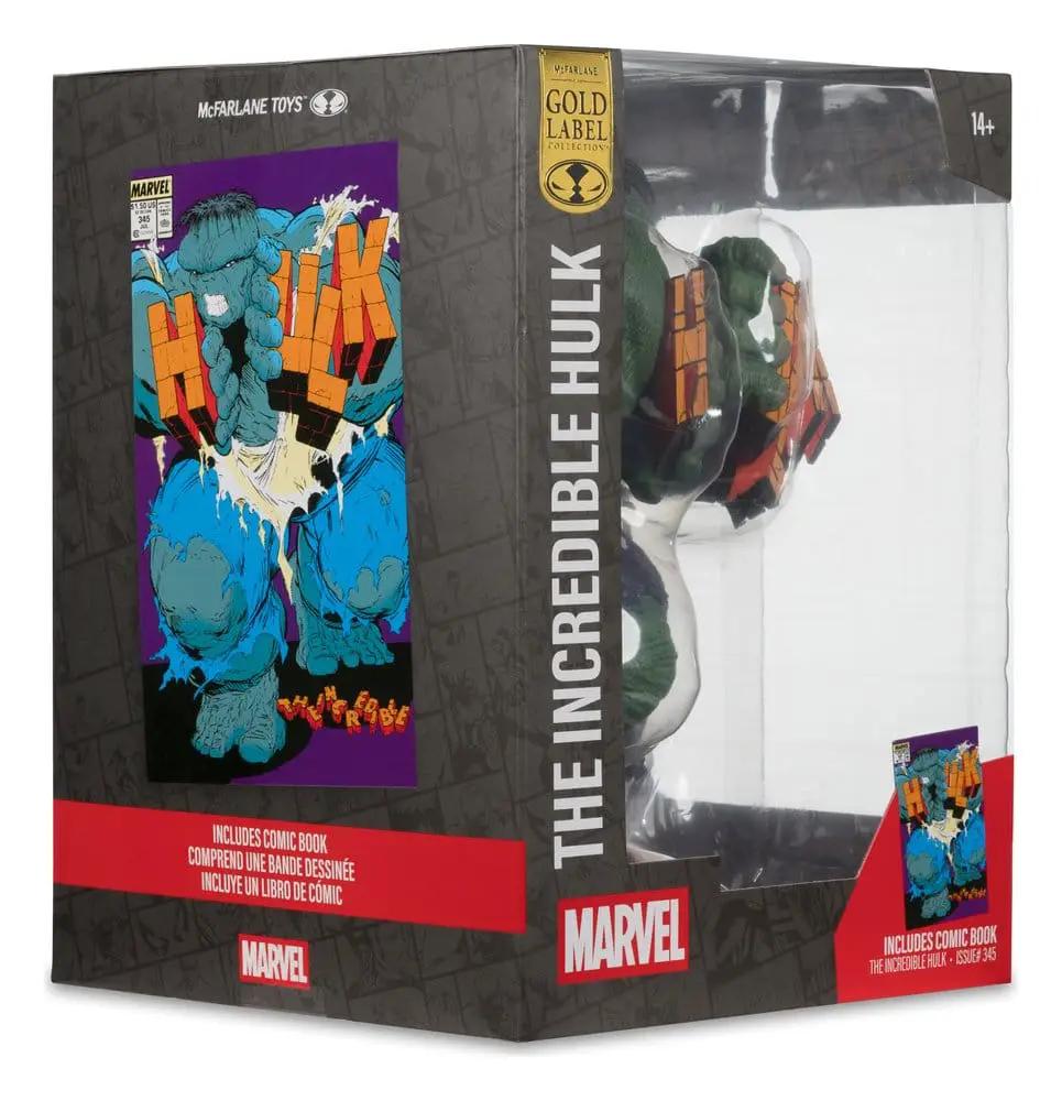 Estatua de PVC 1/6 Hulk de Marvel, MC Farlane Toys, edición Gold Label, ventana que muestra al Hulk verde con pantalones morados