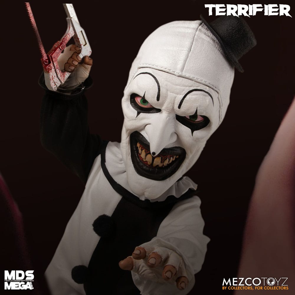Terrifier Muñeco MDS Mega Scale Art the Clown with Sound 38 cm
