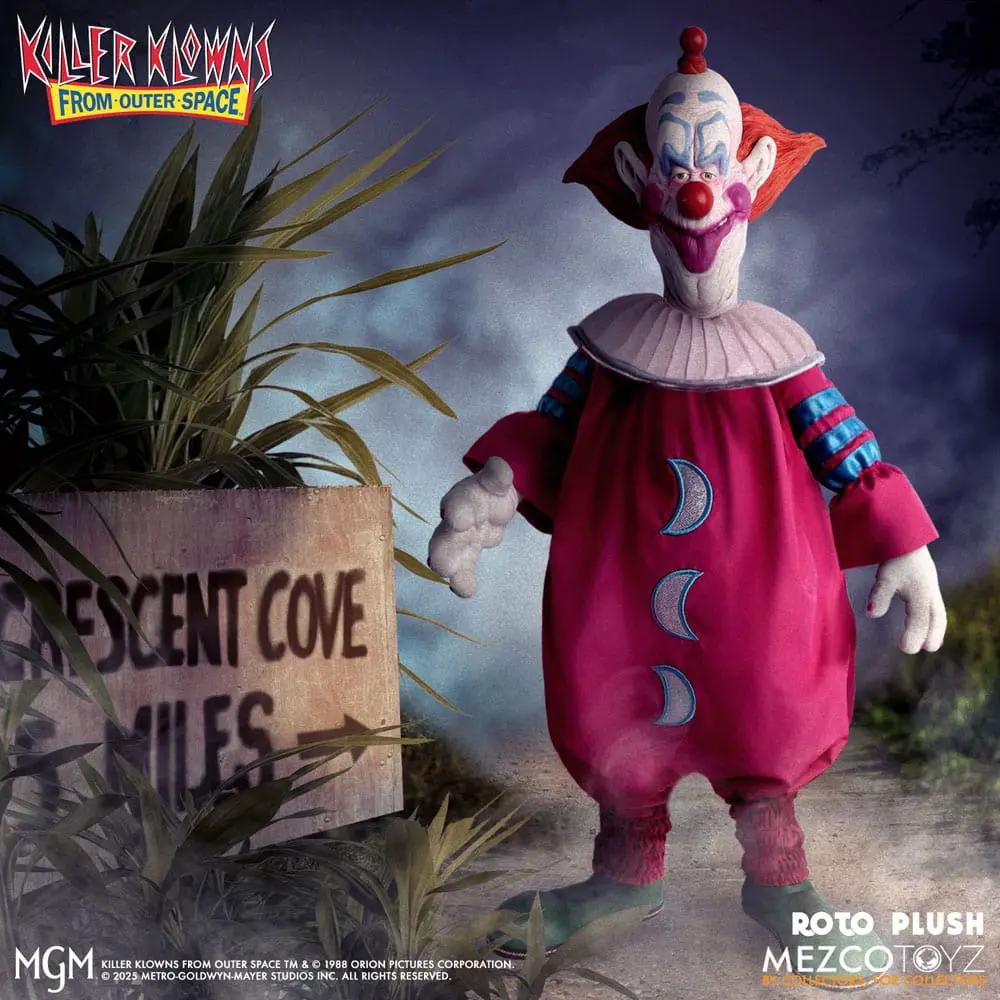 Killer Klowns from Outer Space MDS Roto Slim 46 cm action figure by Mezco Toys in pink clown suit