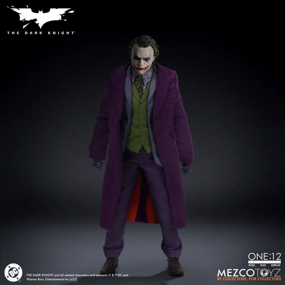 El caballero oscuro Figura 1/12 Joker 17 cm