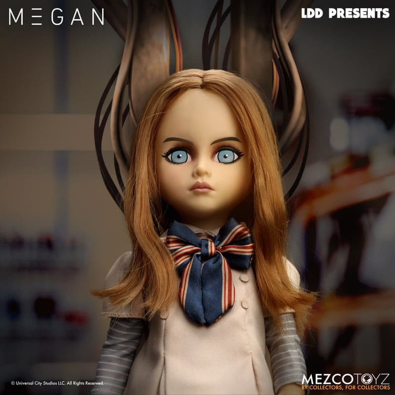 Muñeco M3GAN de The Return of the Living Dead Dolls, 25 cm, MEZCO TOYS