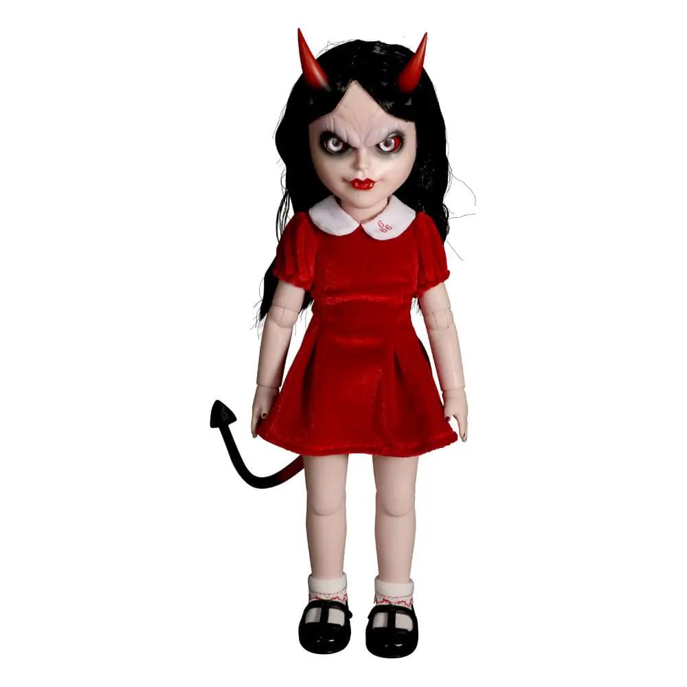 The Return of the Living Dead Dolls muñeco, Mezco Toys, 25 cm, red dress and devil horns.