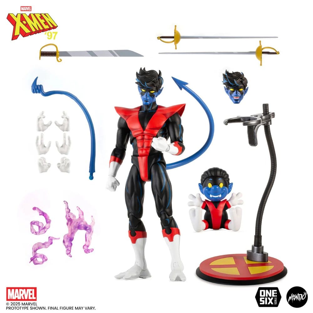X-Men '97 Figura 1/6 Nightcrawler 27 cm