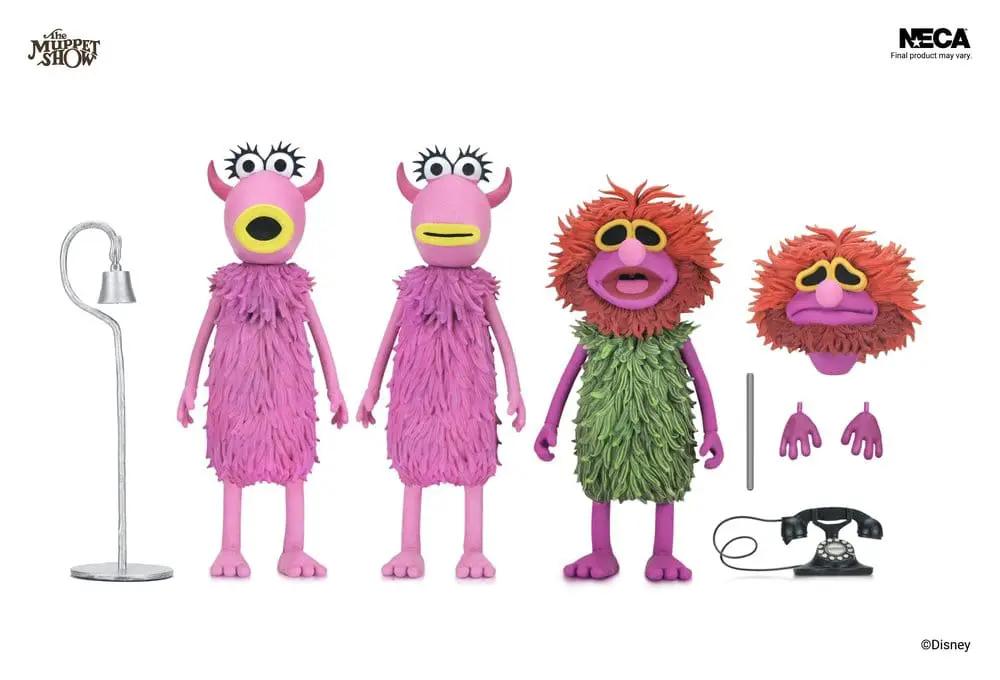 Pack Ultimate de 3 figuras de acción NECA: Mahna Mahna y The Snowths, 18 cm, Show de los Muppets