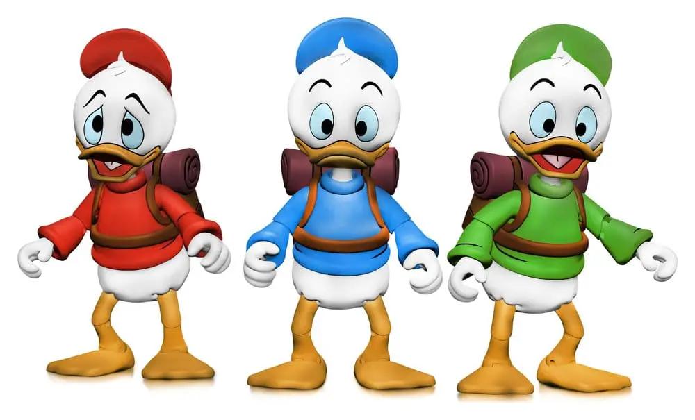 NECA DuckTales Ultimate Figures 3-pack: Huey, Dewey and Louie action figures, 18 cm, red/blue/green outfits
