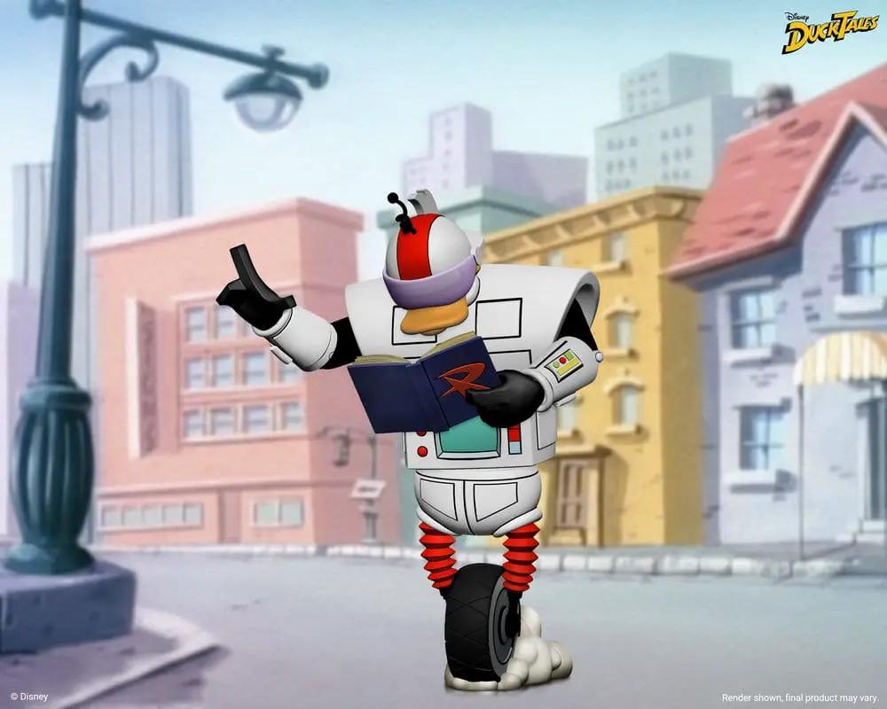 DuckTales Gizmoduck action figure, white suit with red accents