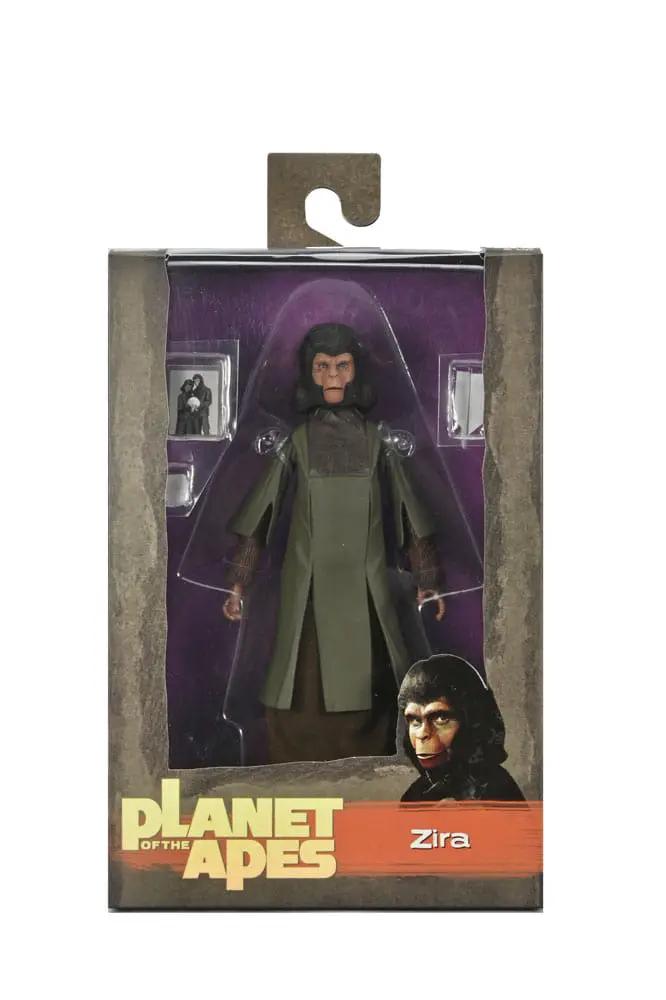Planet of the Apes Zira 18 cm NECA action figure in boxed packaging