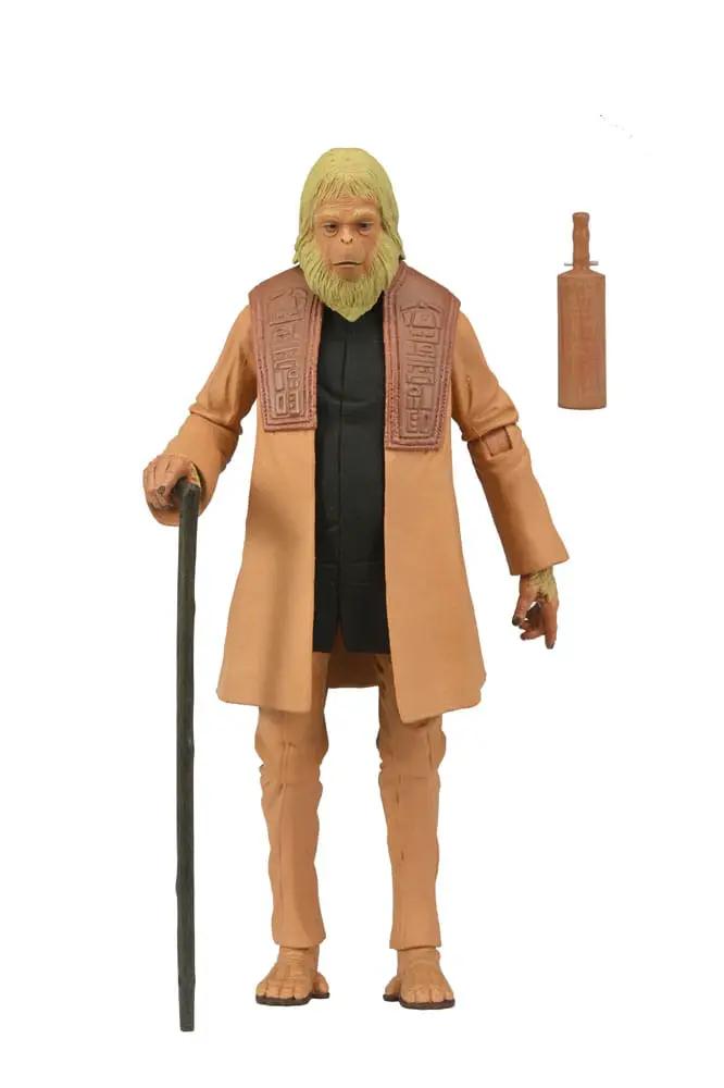 Figura NECA Planet of the Apes, 18 cm, simio con abrigo beige y bastón