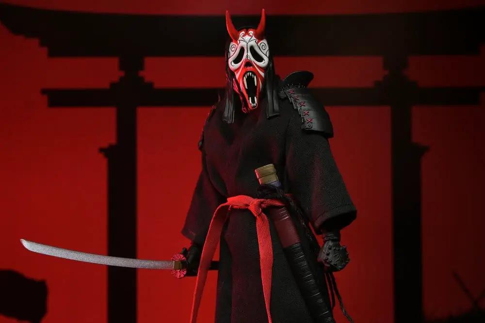 Figura de acción NECA Fortnite Fortnitemares Jason Voorhees de 18 cm, con máscara roja y blanca y katana