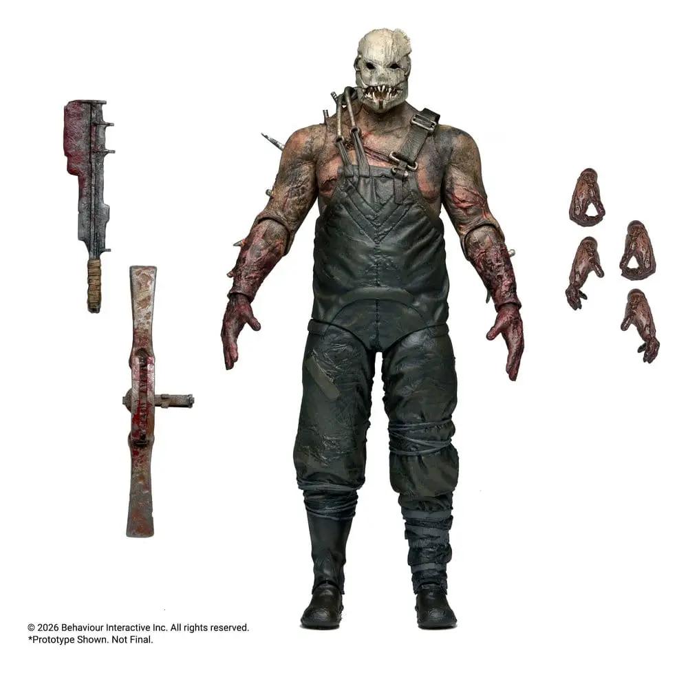 Figura Trapper Dead by Daylight de NECA, 18 cm; incluye 4 manos y armas