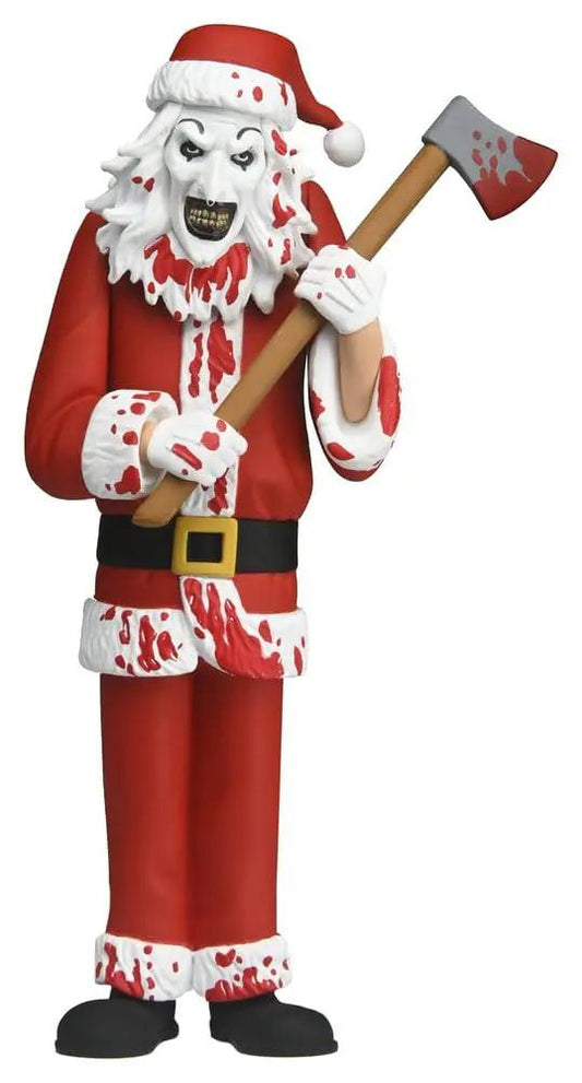 Figura de acción Terrifier 3 Toony Terrors Santa Suit Art the Clown Bloody Version, NECA, 15 cm