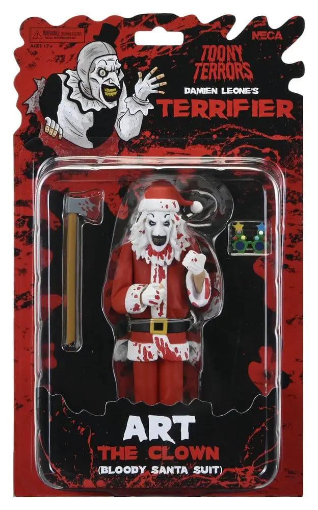 Art the Clown action figure in Bloody Santa Suit, 15 cm, NECA Toony Terrors