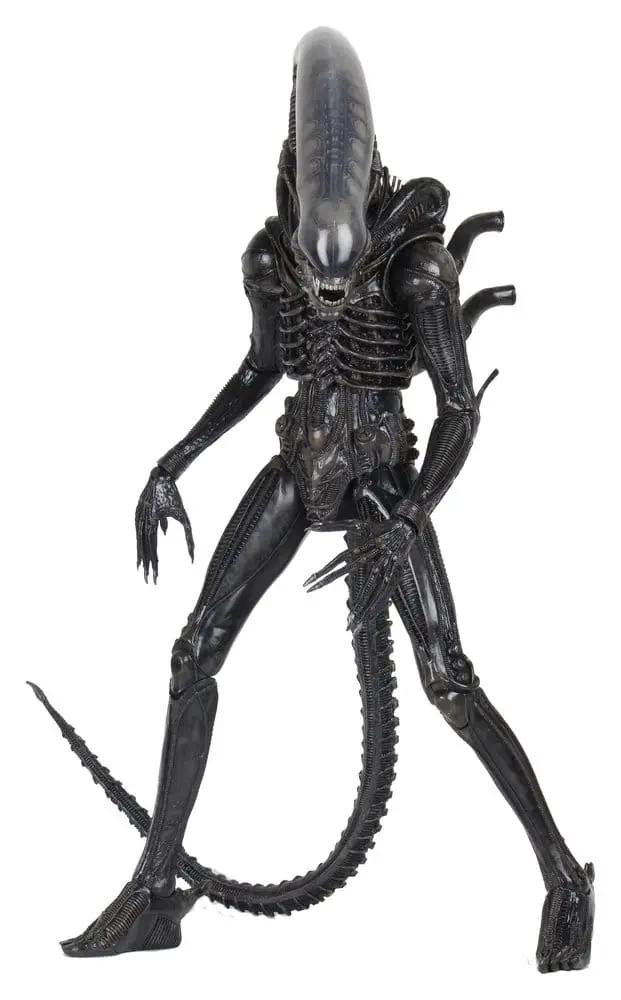 NECA Alien 1/4 Big Chap 56 cm action figure; black Xenomorph with elongated head and tail