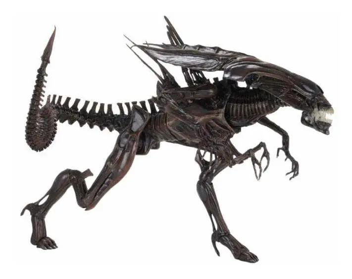 NECA Alien Resurrection Alien Queen action figure, 38 cm, dark brown/black.