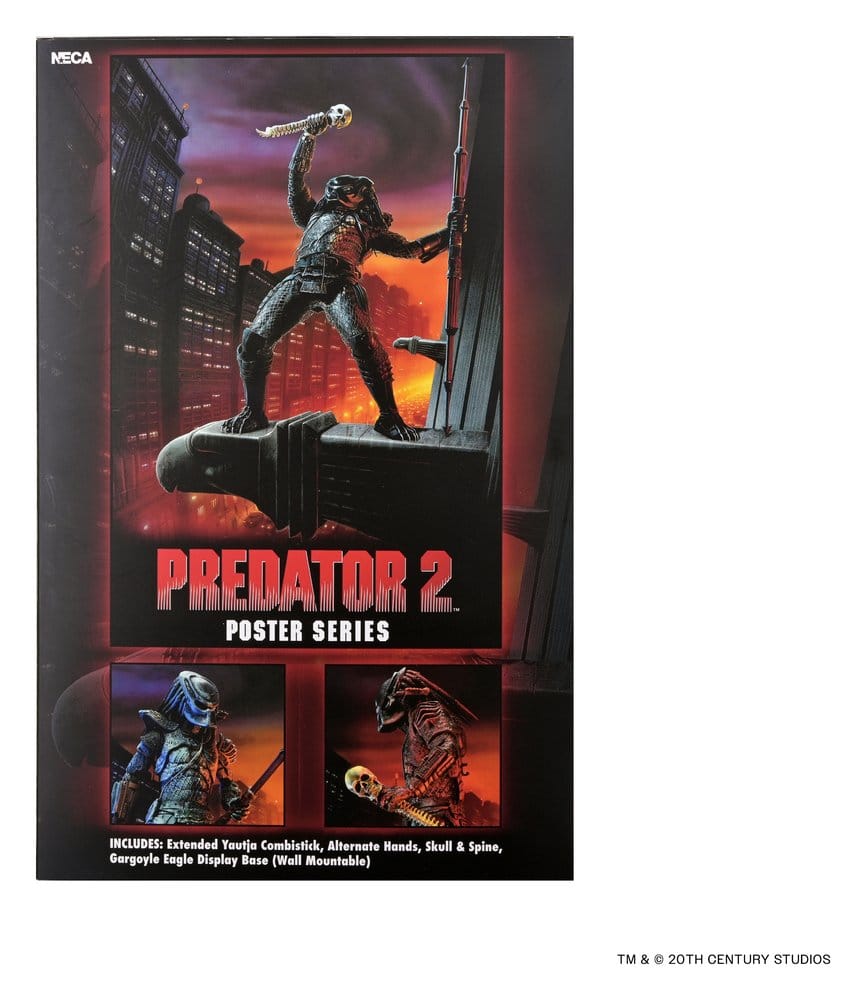 Depredador 2 Figura City Hunter Poster Series 18 cm