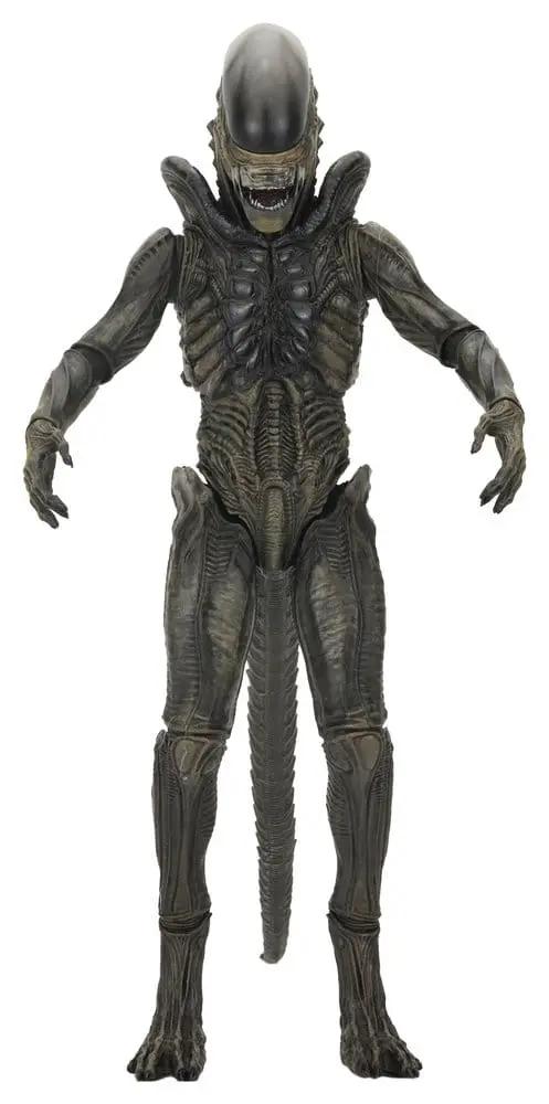 Figura de acción NECA Alien: Earth Ultimate Xenomorph, 18 cm, con exoesqueleto detallado.