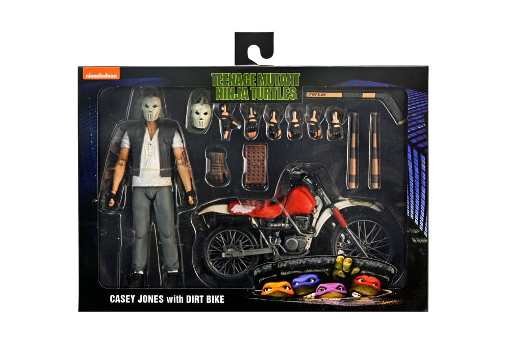 Tortugas Ninja (1990 Movie) Figura Deluxe Movie Realization Casey Jones 18 cm