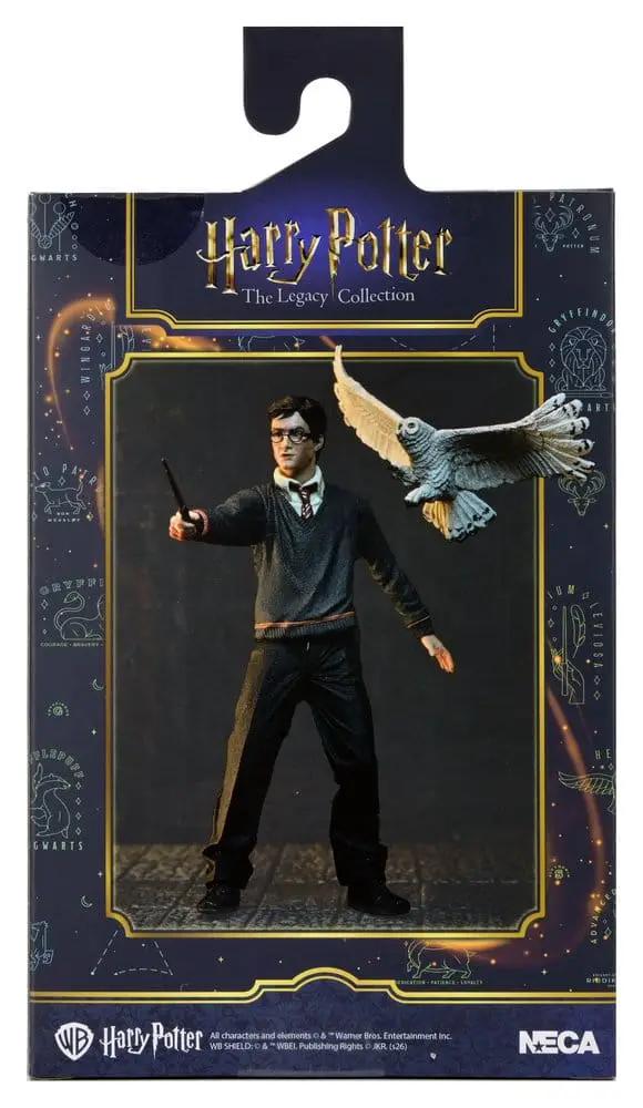 Harry Potter Legacy Collection action figure, 18 cm, NECA brand, includes wand and flying owl