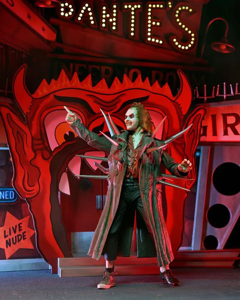 Beetlejuice (1988) Diorama Trenchcoat with Spikes figure by NECA in Inferno Room Deluxe Set