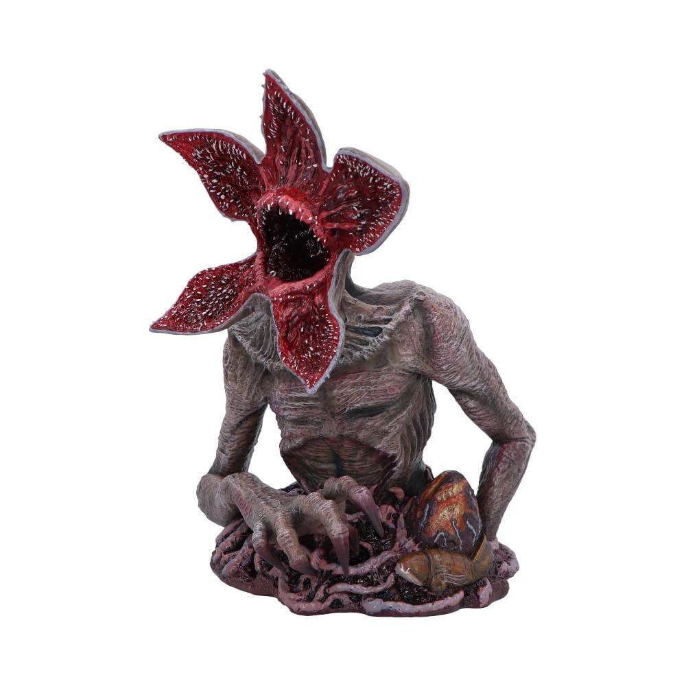 Stranger Things Busto Demogorgon bust by Nemesis Now, 30 cm, grey creature with red flower-mouth.
