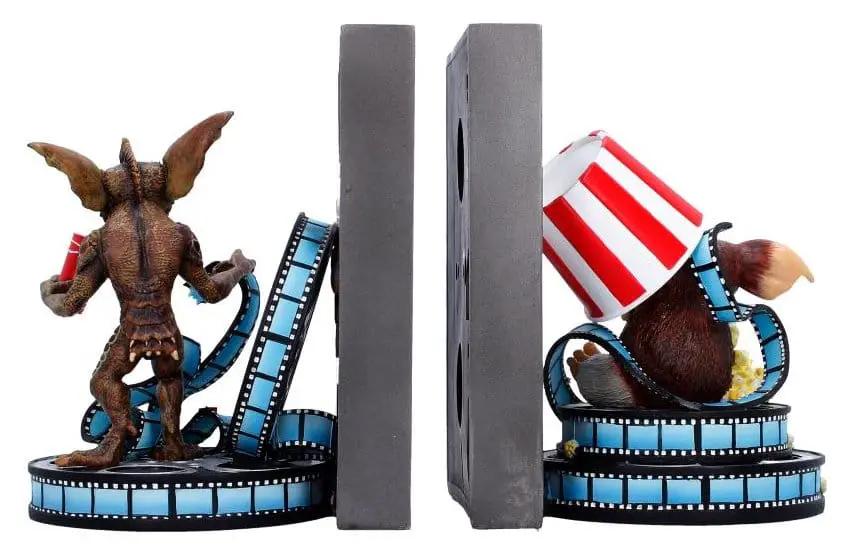Gremlins Sujetalibros 18 cm bookends by Nemesis Now; pair of gremlin figures with blue film-strip bases