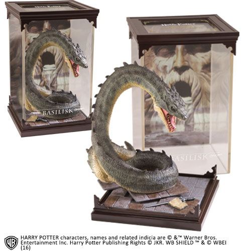 Harry Potter Estatua Magical Creatures Basilisk 19 cm