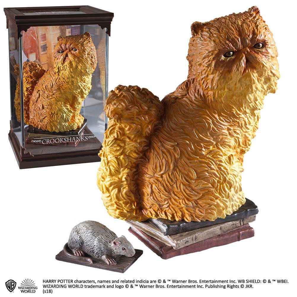 Harry Potter Estatua Magical Creatures Crookshanks 13 cm