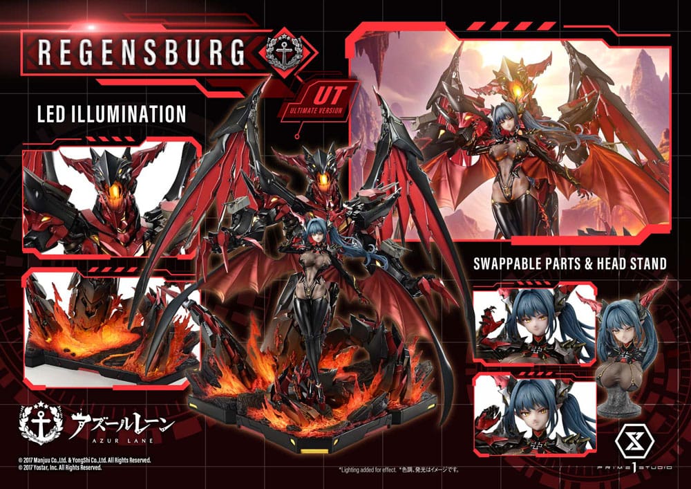 Azur Lane Concept Masterline Series Estatua 1/6 Regensburg Ultimate Bonus Ver. 66 cm
