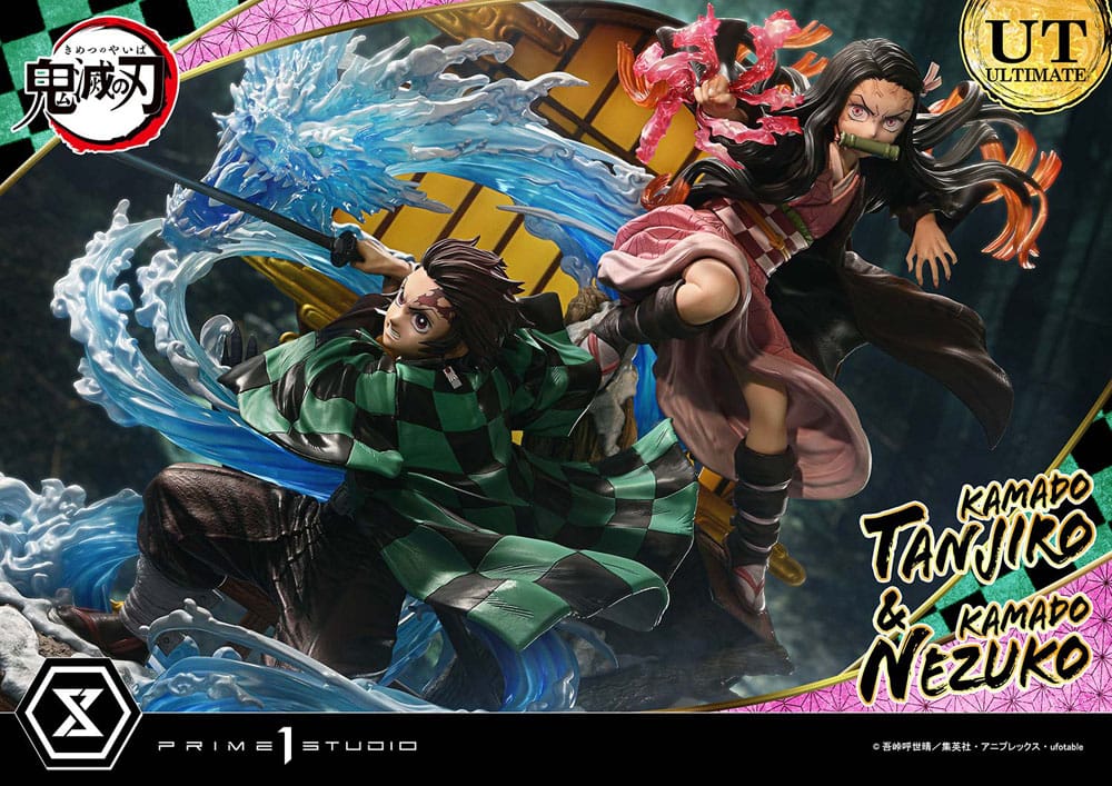 Demon Slayer : Kimetsu no Yaiba Concept Masterline Series Estatua 1/6 Nezuko & Tanjiro Ultimate Bonus Ver. 56 cm