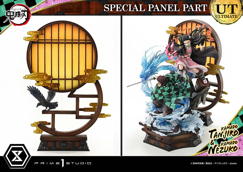 Demon Slayer : Kimetsu no Yaiba Concept Masterline Series Estatua 1/6 Nezuko & Tanjiro Ultimate Bonus Ver. 56 cm