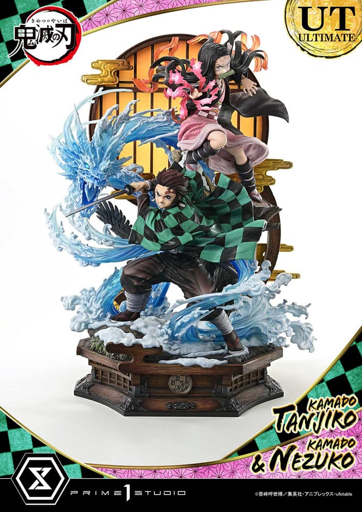 Demon Slayer : Kimetsu no Yaiba Concept Masterline Series Estatua 1/6 Nezuko & Tanjiro Ultimate Bonus Ver. 56 cm
