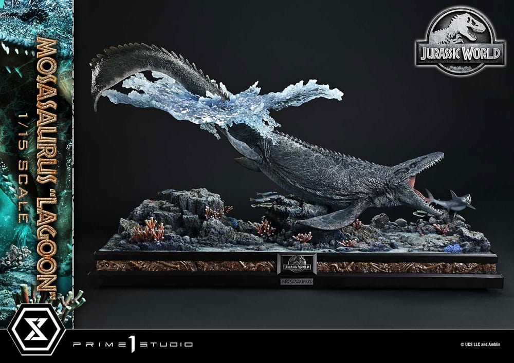Jurassic World Estatua Legacy Museum Collection 1/15 Mosasaurus "Lagoon" 57 cm