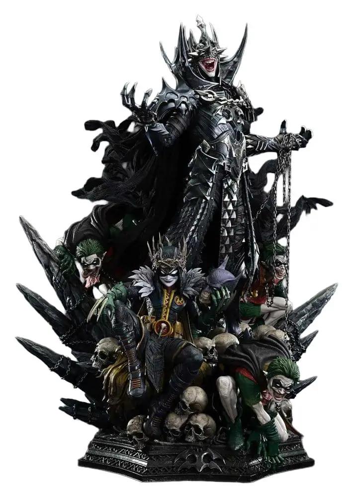 PRIME 1 STUDIO DC Comics Museum Masterline statue 1/3 Batman Who Laughs & Robin King, 85 cm tall, dark armored diorama.