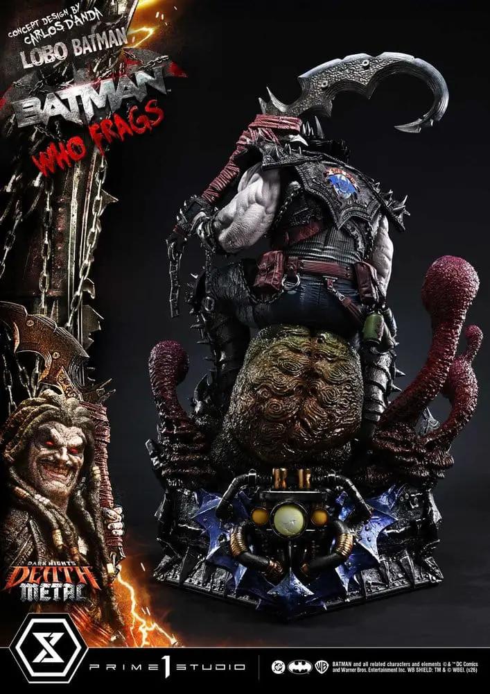 Statue: Dark Nights Death Metal Museum Masterline 1/3 scale Lobo Batman Batman Who Frags by Prime 1 Studio, 81 cm
