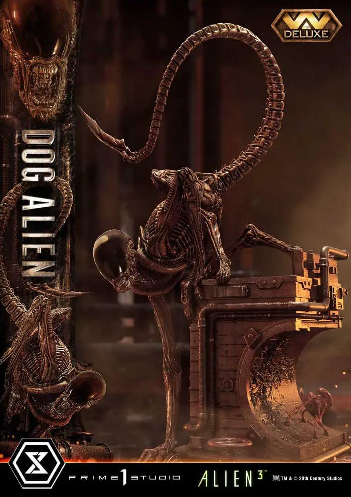 Estatua Alien 3 Dog Alien 1/3 escala XL Deluxe, 114 cm, PRIME 1 STUDIO, base diorama