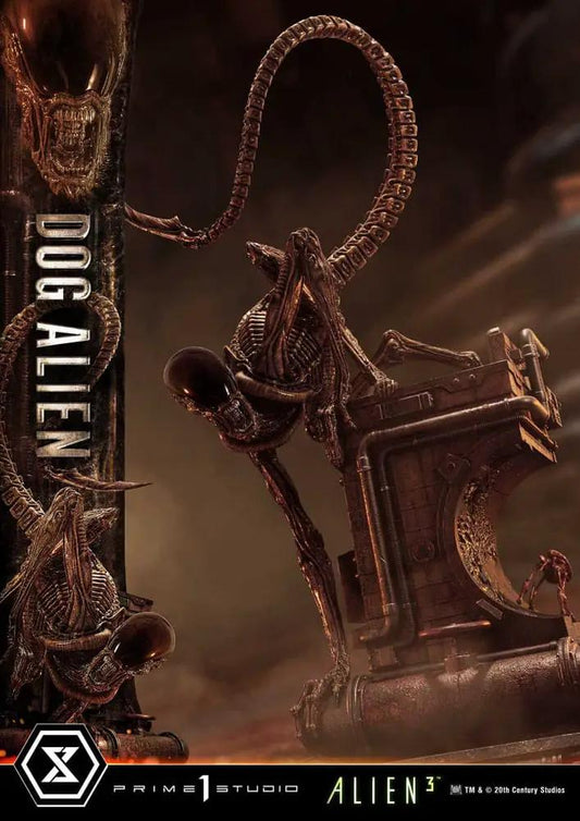 Prime 1 Studio Alien 3 Dog Alien 1/3 scale statue XL Deluxe Bonus Version in dark metallic finish