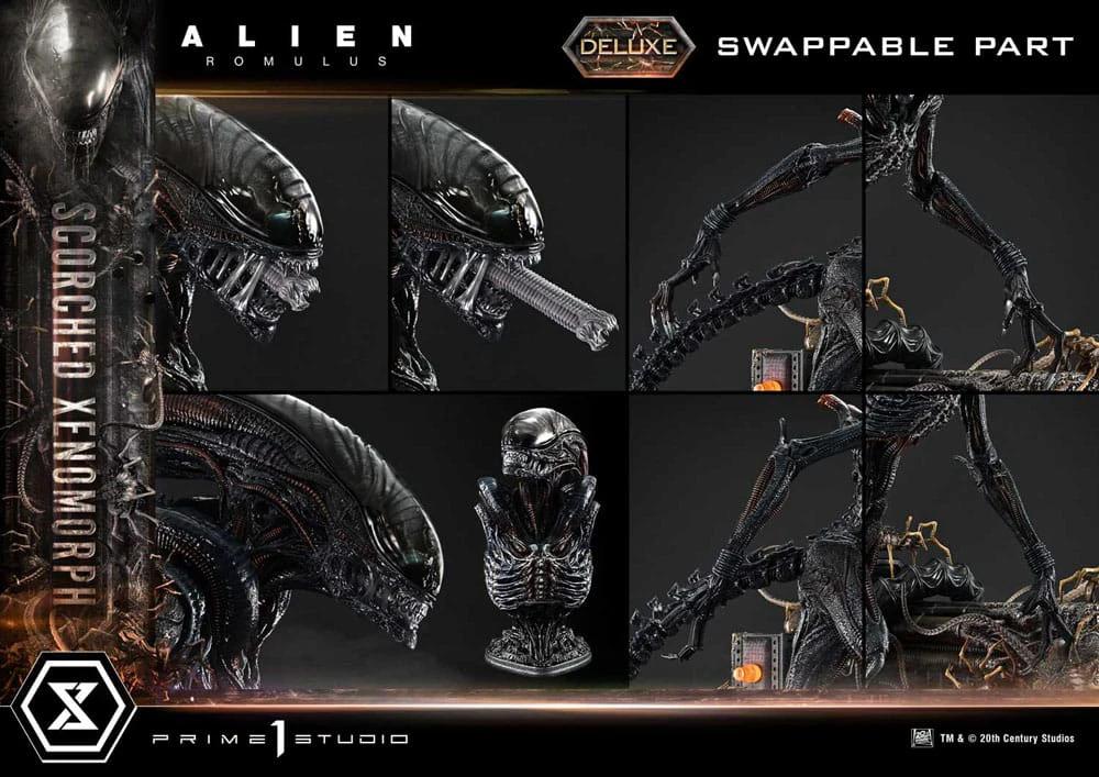 Alien Romulus Estatua Masterline XL 1/3 Scorched Xenomorph deluxe action figure by PRIME 1 STUDIO