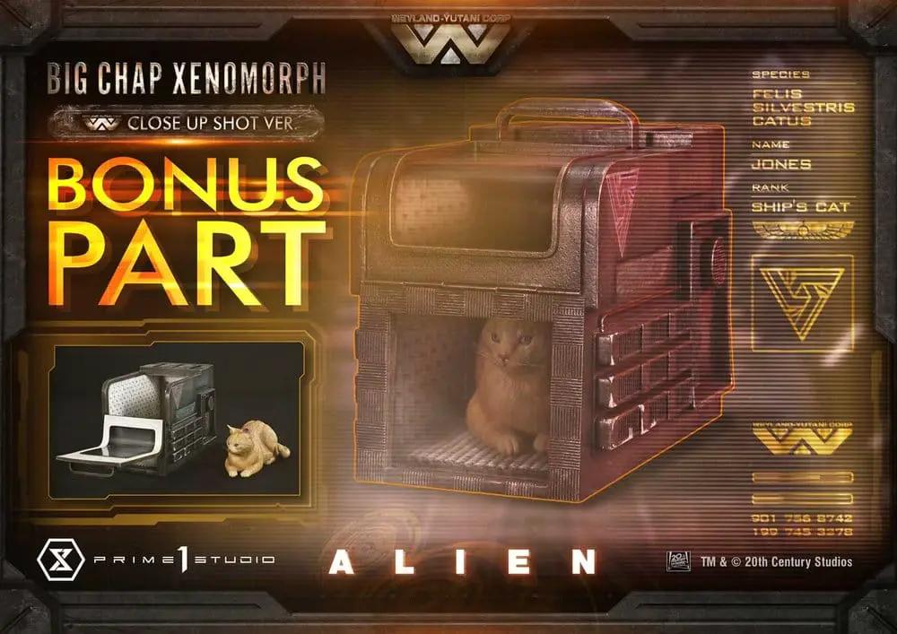 Prime 1 Studio Alien Museum Masterline XL Statue 1/3 Big Chap Xenomorph Close Up Shot Ver. DX Bonus Version 100 cm