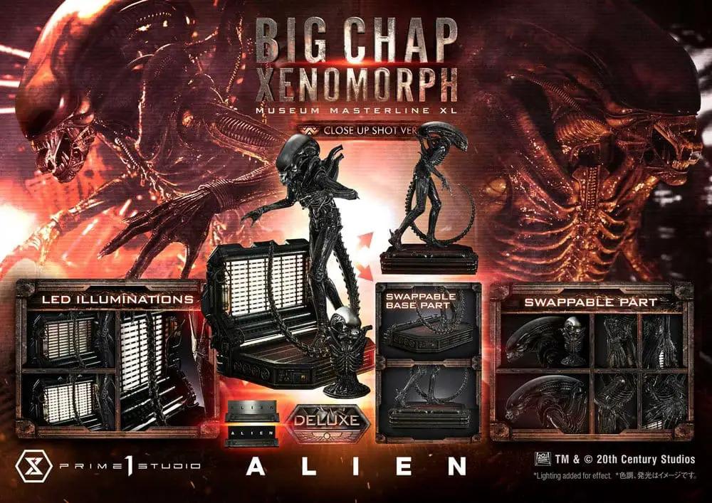 Prime 1 Studio Alien Museum Masterline XL Statue 1/3 Big Chap Xenomorph DX Bonus with LED illumination